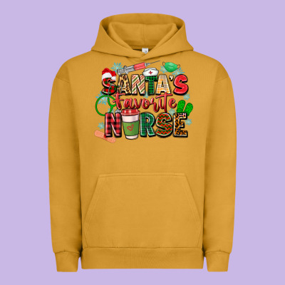 Urban Hoodie santas favorite nurse