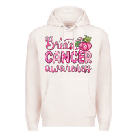 Pale Pink breast cancer awareness Premium Hoodie - Zillion Design Studio