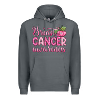 Rock breast cancer awareness Premium Hoodie - Zillion Design Studio