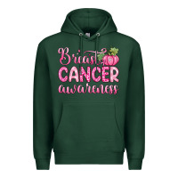 Sports Green breast cancer awareness Premium Hoodie - Zillion Design Studio