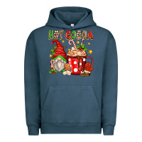 Pigment Midnight Navy hot cocoa gnome Urban Hoodie - Zillion Design Studio