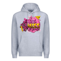 Heather Grey little miss 4th grade Premium Hoodie - texasbilliewilder