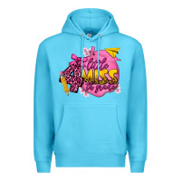 Ocean Blue little miss 4th grade Premium Hoodie - texasbilliewilder