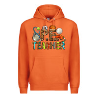 Carrot pe teacher Premium Hoodie - AdoDesignShop