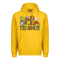 Lemon pe teacher Premium Hoodie - AdoDesignShop