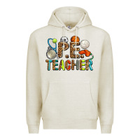 Oatmeal Heather pe teacher Premium Hoodie - AdoDesignShop