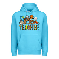 Ocean Blue pe teacher Premium Hoodie - AdoDesignShop