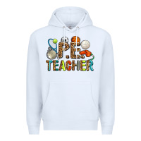 White pe teacher Premium Hoodie - AdoDesignShop