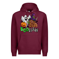 Burgundy boohaw Premium Hoodie - Zillion Design Studio