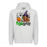 Dove Grey boohaw Premium Hoodie - Zillion Design Studio