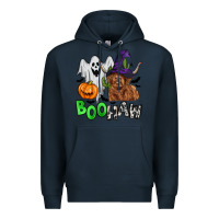 Navy boohaw Premium Hoodie - Zillion Design Studio
