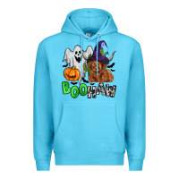 Ocean Blue boohaw Premium Hoodie - Zillion Design Studio