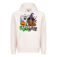 Pale Pink boohaw Premium Hoodie - Zillion Design Studio