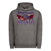 Pigment Tornado American mama with cowboy Urban Hoodie - texasbilliewilder