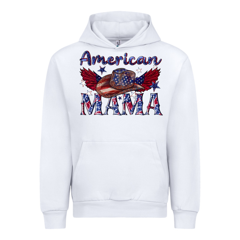 American Mama With Cowboy Urban Hoodie by texasbilliewilder | Teevron