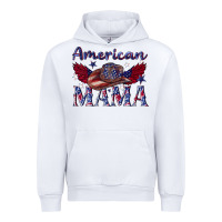 White American mama with cowboy Urban Hoodie - texasbilliewilder