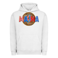Pigment Lunar Rock American mama with lightning bolt Urban Hoodie - texasbilliewilder