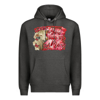 Charcoal Heather valentine's day you moo ve me charolais cow Premium Hoodie - RanaPortraitStore