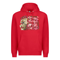 Red valentine's day you moo ve me charolais cow Premium Hoodie - RanaPortraitStore