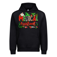 Black christmas medical assistant Urban Hoodie - Zillion Design Studio
