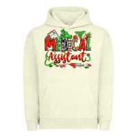 Pigment Pistachio christmas medical assistant Urban Hoodie - Zillion Design Studio