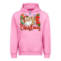 Fuchsia Pink love christmas Urban Hoodie - Zillion Design Studio