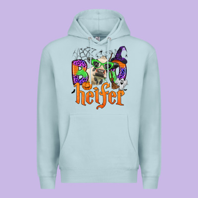 Boo Heifer Premium Hoodie Designed By Zillion Design Studio