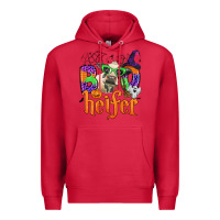 Cardinal boo heifer Premium Hoodie - Zillion Design Studio