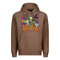 Chestnut boo heifer Premium Hoodie - Zillion Design Studio