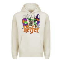 Oatmeal Heather boo heifer Premium Hoodie - Zillion Design Studio