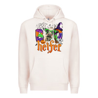 Pale Pink boo heifer Premium Hoodie - Zillion Design Studio