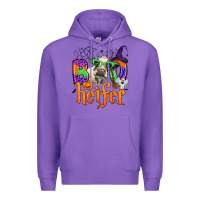 Purple boo heifer Premium Hoodie - Zillion Design Studio