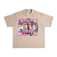 French Oak Breast Cancer Together Fight Urban Heavy Tee - Artiststas