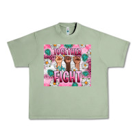 Oil Green Breast Cancer Together Fight Urban Heavy Tee - Artiststas