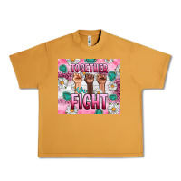 Peanut Butter Breast Cancer Together Fight Urban Heavy Tee - Artiststas