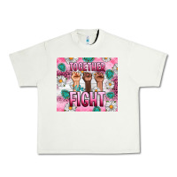 Pistachio Breast Cancer Together Fight Urban Heavy Tee - Artiststas