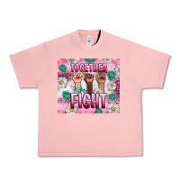 Salmon Breast Cancer Together Fight Urban Heavy Tee - Artiststas