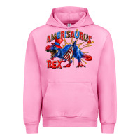 Fuchsia Pink Amerisaurus rex Urban Hoodie - texasbilliewilder