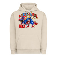 Pigment French Oak Amerisaurus rex Urban Hoodie - texasbilliewilder