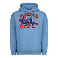 Pigment Pebble Blue Amerisaurus rex Urban Hoodie - texasbilliewilder