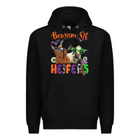 Black beware of heifers Premium Hoodie - Zillion Design Studio