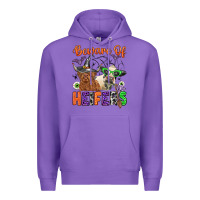 Purple beware of heifers Premium Hoodie - Zillion Design Studio