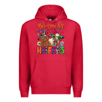 Cardinal beware of heifers Premium Hoodie - Zillion Design Studio