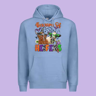 Beware Of Heifers Premium Hoodie Designed By Zillion Design Studio