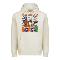 Oatmeal Heather beware of heifers Premium Hoodie - Zillion Design Studio