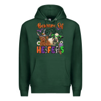 Sports Green beware of heifers Premium Hoodie - Zillion Design Studio