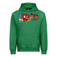 Emerald American teacher Urban Hoodie - texasbilliewilder