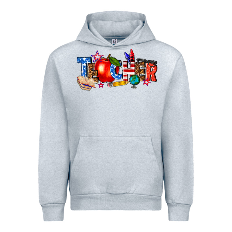 American Teacher Urban Hoodie by texasbilliewilder | Teevron