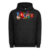 Pigment Black American teacher Urban Hoodie - texasbilliewilder
