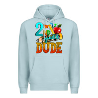 Blue Mist 2nd grade dude Premium Hoodie - texasbilliewilder